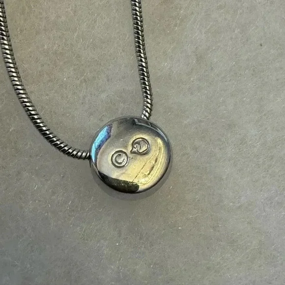 Swarovski Silver Necklace with Clear Crystal Pendant - Picture 2 of 5